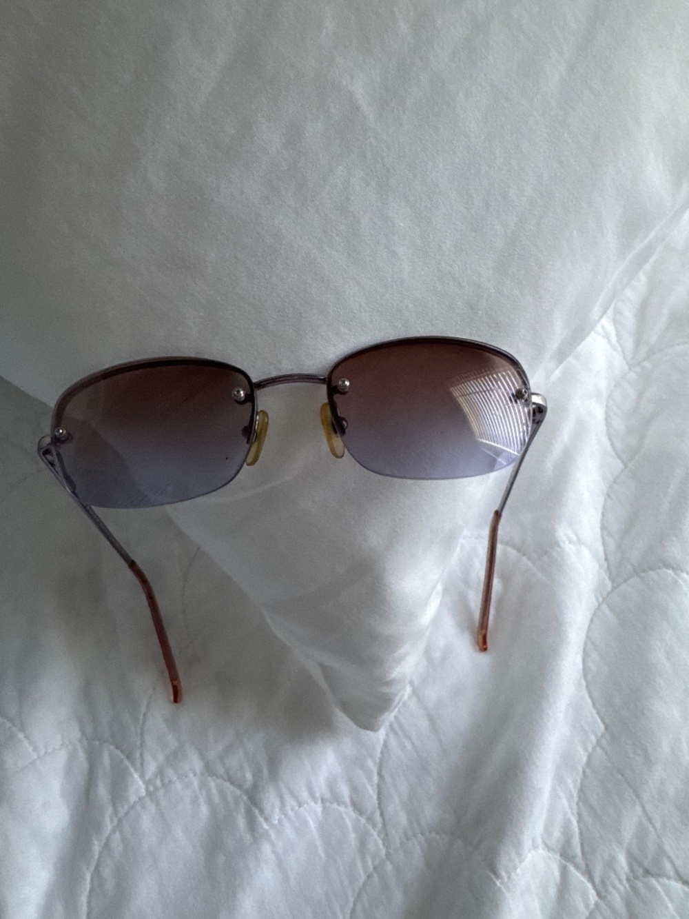 Ralph Lauren rose gold sunglasses